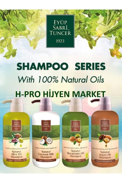 Eyüp Sabri Tuncer Shampoo 600 ml 4 Pack