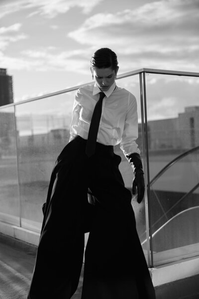 Brand Up Brandup Women's Wide Leg Pants Skirt