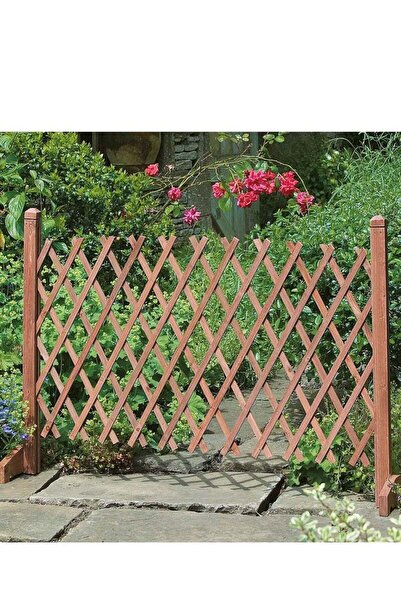 Generic FFD Expandable Garden Trellis - Freestanding Pet Safety Fence for Patio & Lawn