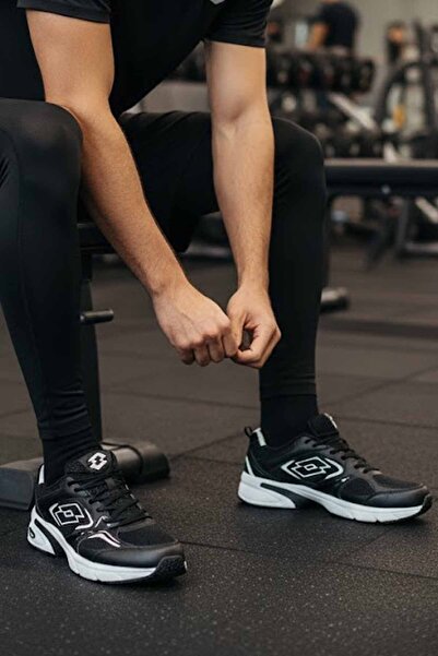 Lotto AthensGünlük Koşu Spor Ayakkabı Sneaker Siyah/ Beyaz
