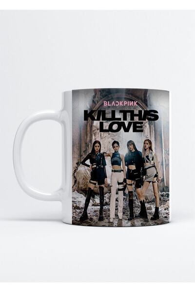sartre art Kill This Love Blackpink Printed Porcelain Mug