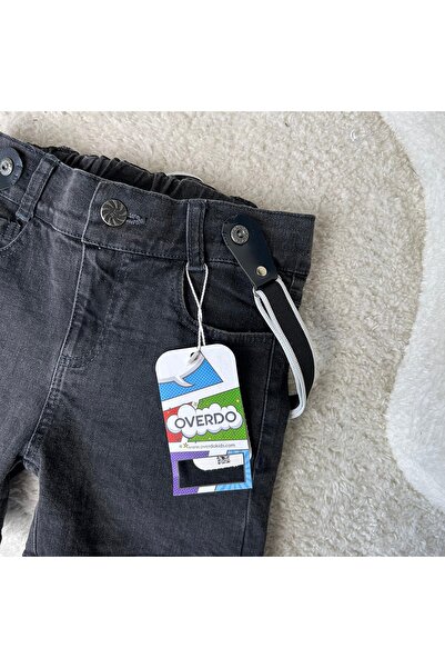 Overdo Men's 9-18 months black denim shorts