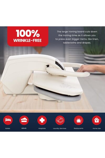 General Tech 36 Inch 91cm 2200 Watt Press Steam Ironing, Adjustable Height, Heavy Duty, Portable