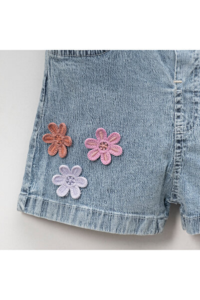 Overdo Girl's Denim Shorts for Ages 1-4