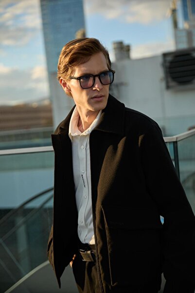 Brand Up Brandup Men's Cashmere Bomber Jacket