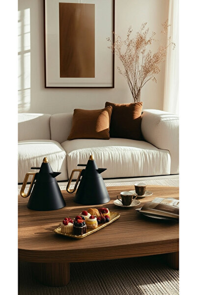 Generic 1 liter/700 ml tea and coffee thermos set with an elegant design