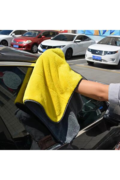genernic DETACHI Microfiber Car Cleaning Towel 40x60 cm 900-1000 GSM (Pack of 2)