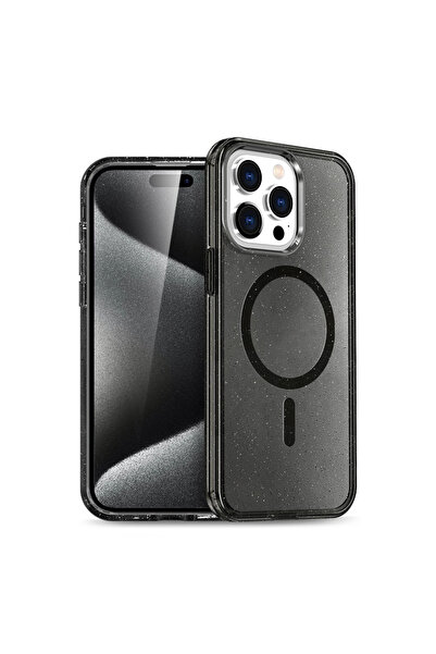 eco port غطاء جوكو آيفون 15 برو ماكس ماج سيف - أسود