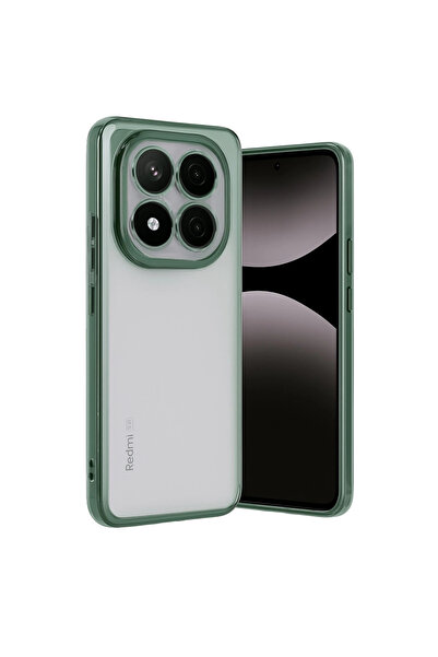 eco port حافظة ريدمي نوت 14 برو بلس من السيليكون مع عدسة - حماية للكاميرا بال...