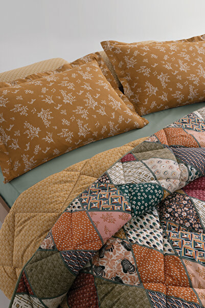 Yataş Astrid Tek Kişilik Uyku Seti - Hardal