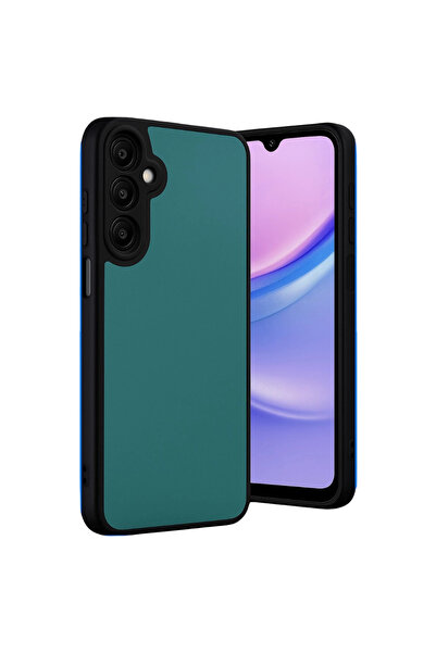 FREEDOM STOREE حافظة سامسونج جالاكسي M15 من الجلد من أراس - أخضر فاتح