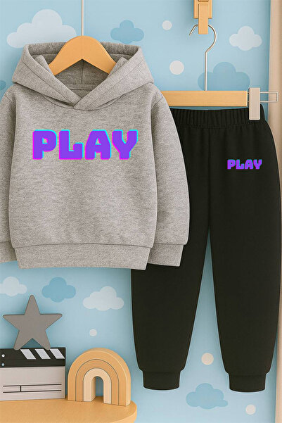 SVART WEAR Hanorac cu imprimeu pentru copii cu imprimeu cu glugă Swea tricou ...