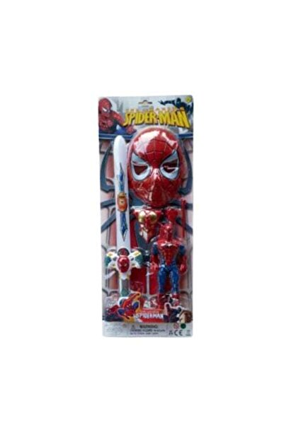OEM Spider-Man Sword Set with Mask, Figurine and Accessories, 4+ years, Multicolor, 64 cm