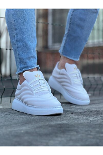 Wagoon WG094 Мъжки ежедневни обувки в бял цвят