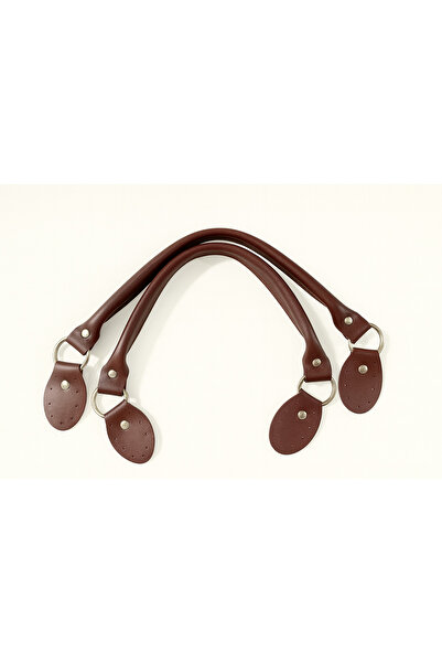 Gülcan Tuhafiye Borulu deri dikmeli çanta sapı çift penguen çanta sapı metal ...