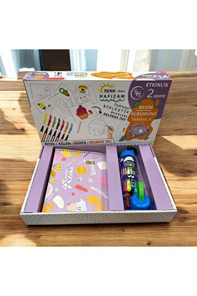 POZART سلسلة أنشطة المهارات الاستراتيجية للأطفال -2- مجموعة ألبومات مع أقلام ...