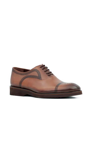 Tuna Genuine Leather Eva Sole Classic Men's Shoes - E4403
