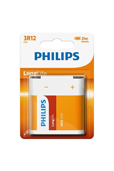 Philips Longlife Durable Battery - 1 pc.