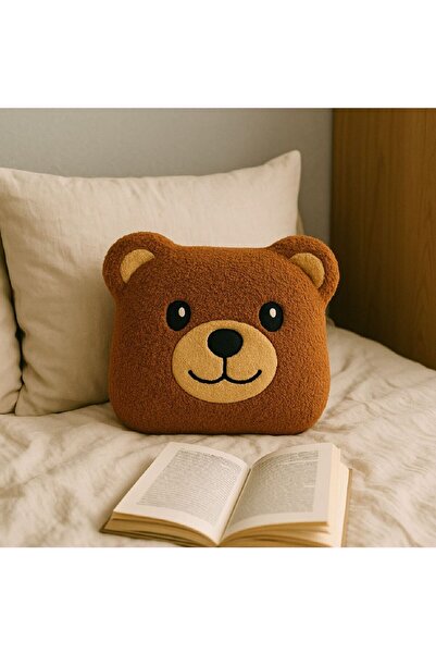 pınars Cute Decorative Teddy Bear Shaped Pillow for Children/Adults