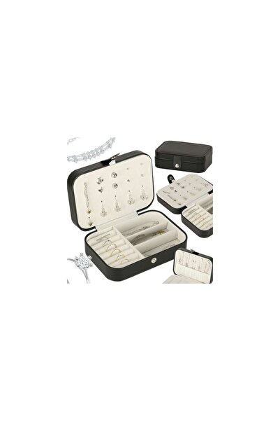Three top online Organizator cutie de bijuterii negru