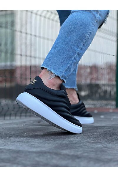 Wagoon Ανδρικά casual παπούτσια WG094 Black Skin