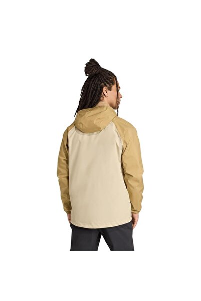 adidas Men's Brown Jacket Multi 2L Rain J Jl9773