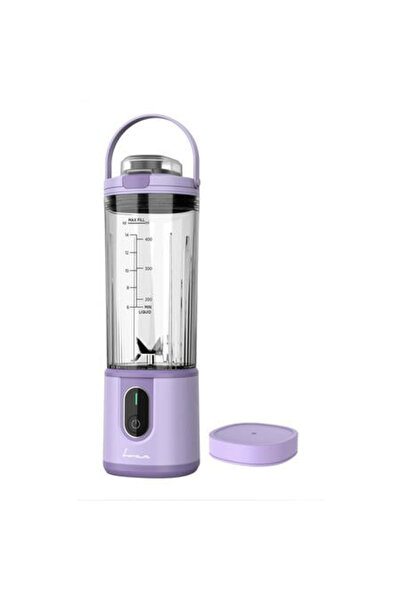 FRAM FBP-P74PP PORTABLE BLENDER, 10-15 MIN BATTERY LIFE, 400 ML, AUTOMATIC SHUT-OFF, LED, PURPLE
