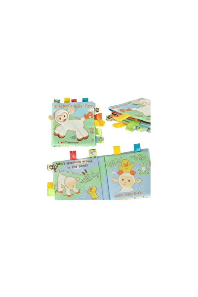 Three top online Sensory book soft touch book sheep tags