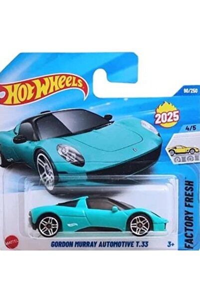 HOT WHEELS Tekli Arabalar Gordon Murray Automotive T.33 JBB70 (Factory Fresh)