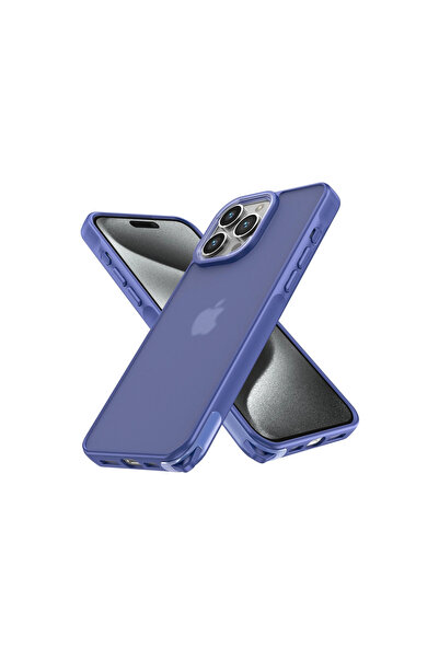 eco port iPhone 14 Pro Case Elegant Cover - Light Blue