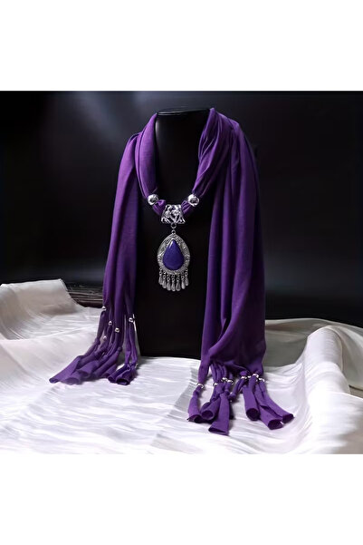 byozanyılmaz Stone Shawl Made of Polyester Fabric