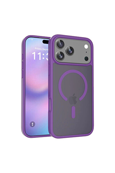 eco port غطاء جوكو آيفون 17 برو ماكس جوتا ماجسيف - أرجواني غامق