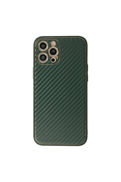eco port iPhone 12 Pro Max Case Coco Carbon Silicone - Green