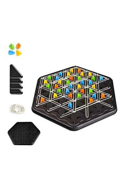 Generic Chain Triangle Chess Game, Triangle Chain Strategy Board Game (2-4 Players)