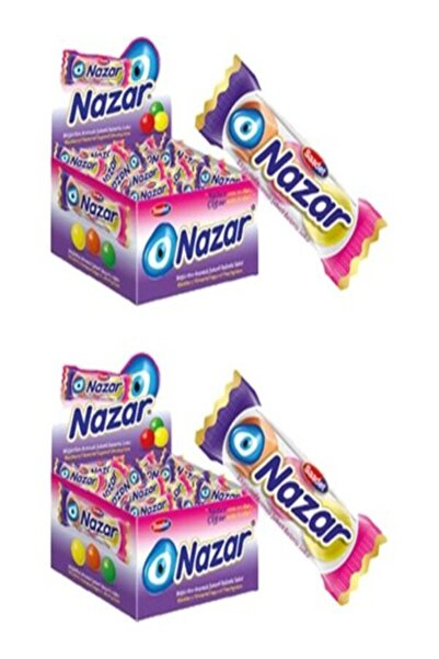 SAADET NAZAR Sakız 3'lü Böğürtlen Aromalı 100'lü