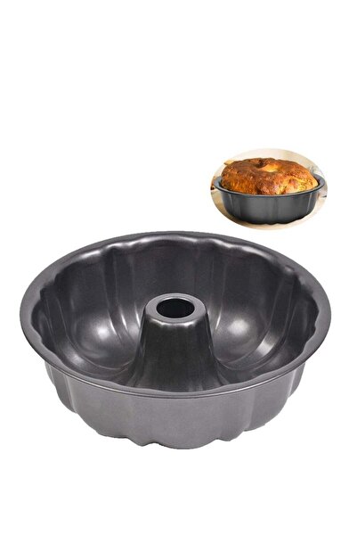 GENERIC4 Ridged Cake Baking Tray - Black