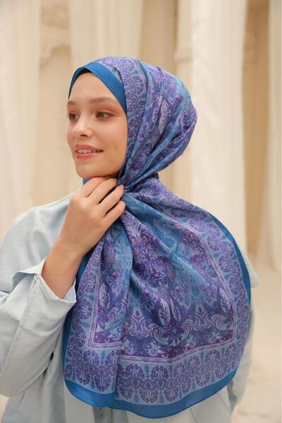 Silk Home Etnik Desen Velina Şal