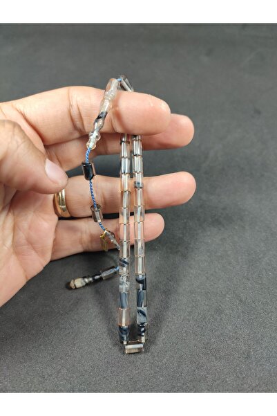 İskeçe Exclusive Mehmet Mercan Masterpiece, Wrist Length (Small Size), Arrow-Like Cutting, Tightening, Amber, Certified 8706