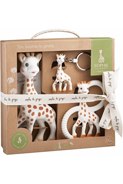 Sophie La Girafe مجموعة تهدئة التسنين للأطفال | خالية من مادة BPA