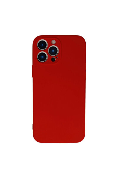 eco port iPhone 13 Pro Case Nano Velvet Silicone - Red