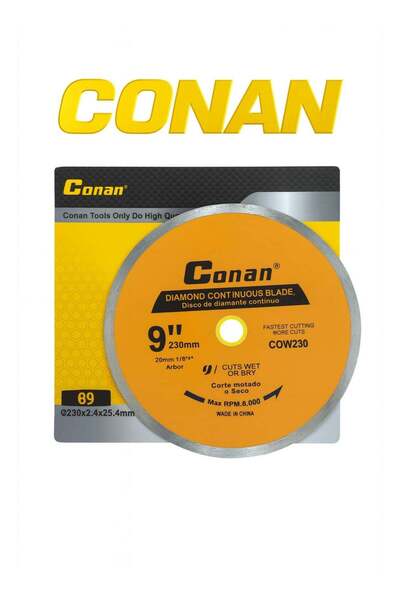 CONAN COW230 9 Inch (230mm) Diamond Continuous Blade