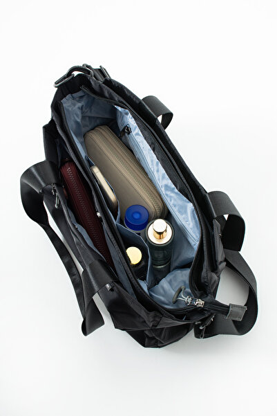 Sanmorris Parachute Fabric Multi-Compartment Lightweight Daily and Travel Shoulder Bag