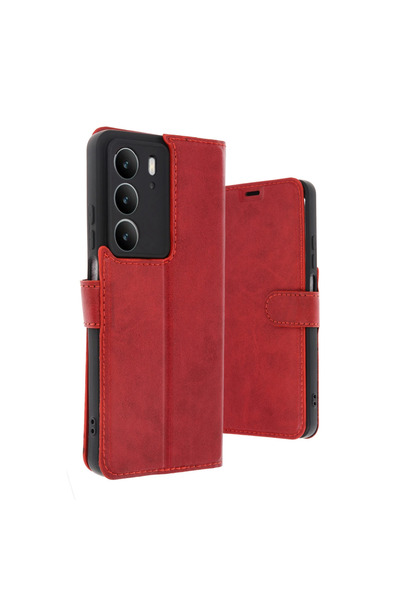 eco port حافظة ريلمي سي75 4جي تريند إس بلس - حماية للكاميرا باللون الأحمر ماص...