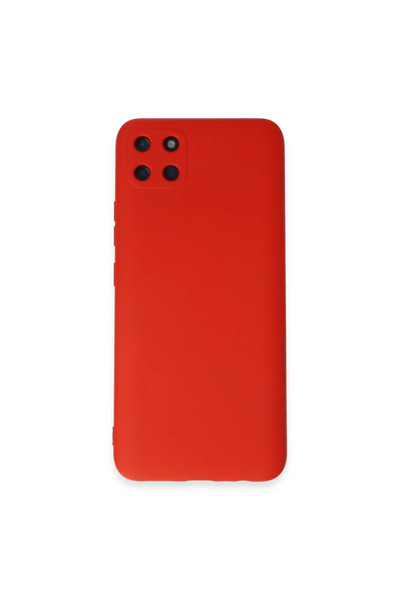 Marsilyan حافظة ريلمي C11 نانو مبطنة بالسيليكون - أحمر