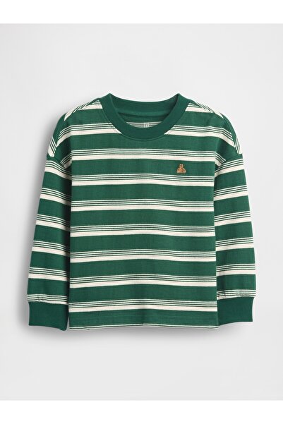 GAP Erkek Bebek Koyu Yeşil Heavyweight T-Shirt