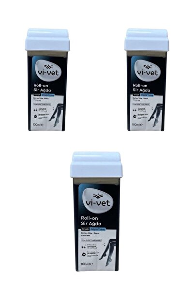 Vi-vet Roll-on Sir Ağda 100ml 3 Kartuş