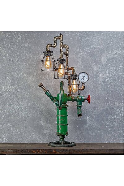 GOLDEN PIGS GoldenPigs, Lampă scurtă și spectaculoasă cu pompă de apă