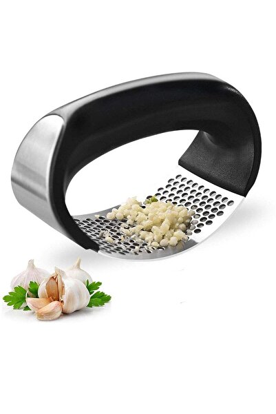 Generic مكبس طحن الثوم - أداة سهلة لطحن الثوم وهرسه