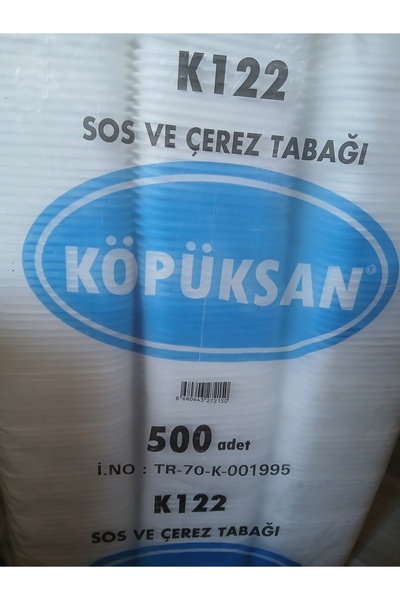 Köpüksan Köpük tabak 500 adet (sos ve çerez)
