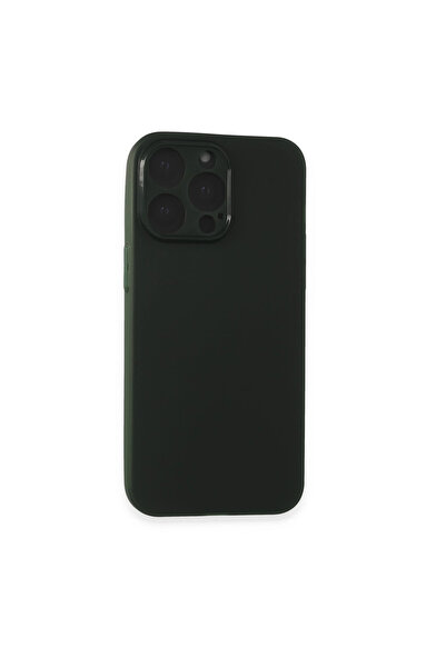 Marsilyan حافظة آيفون 15 برو ماكس من السيليكون - أخضر